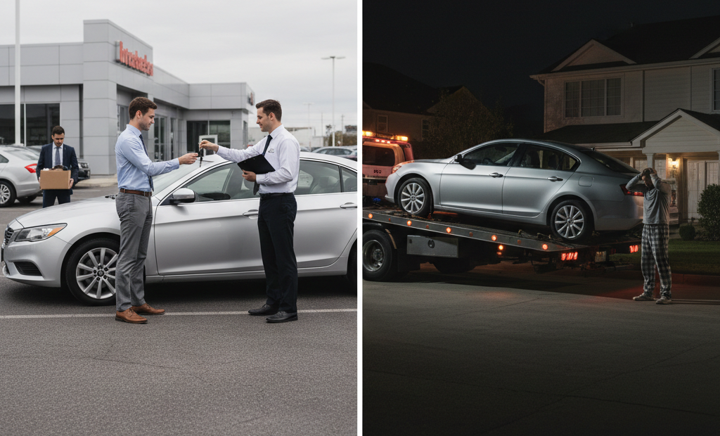 Is it better to return a car or let it get repossessed? | MoArk Recovery